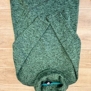 Lands' End Green Cowl Neck Sweater